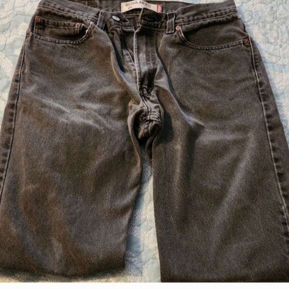 Levi's Other - Levi's Men's 505 Relaxed Fit Black Jeans